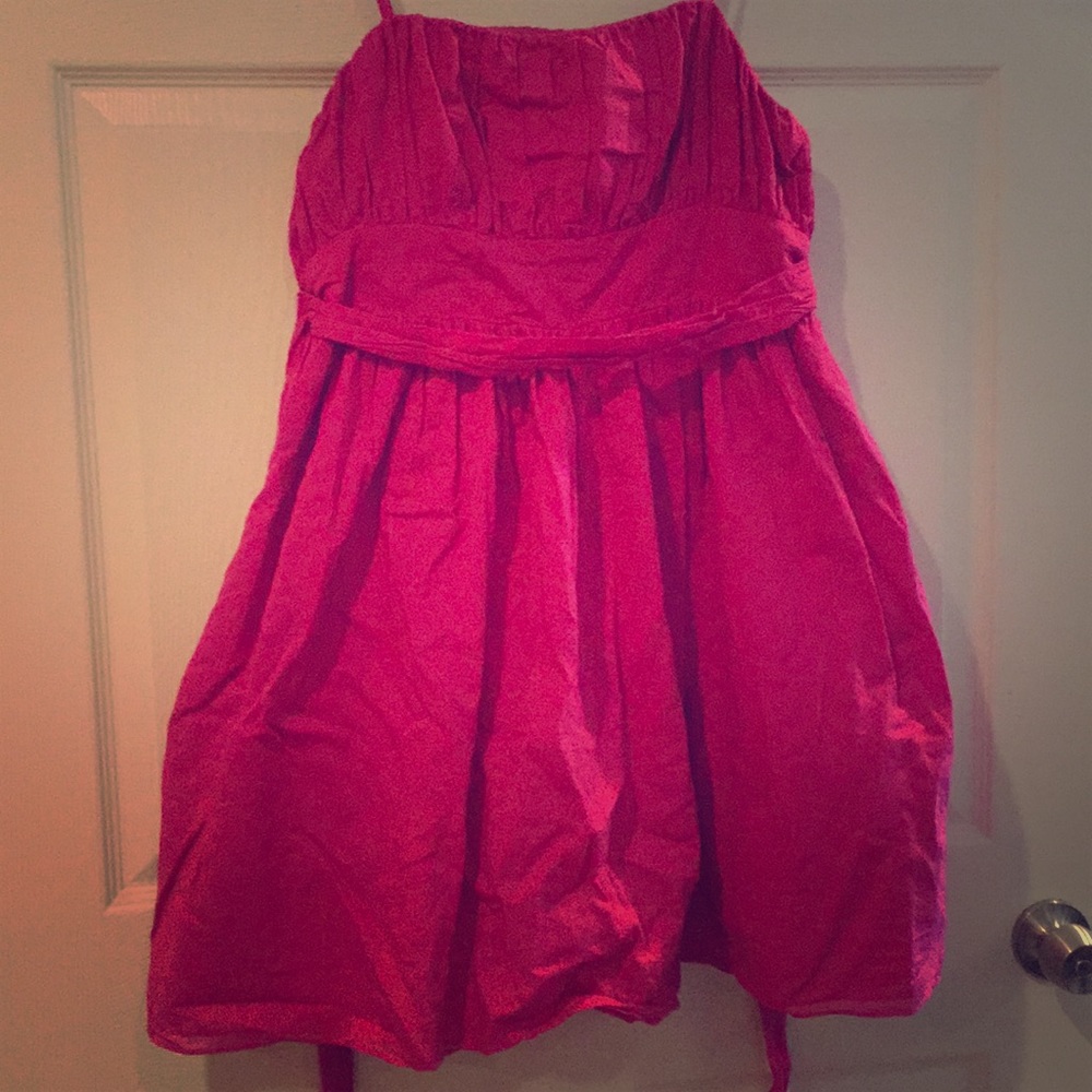 Hot Pink Party Dress